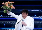 Italian singer Massimo Ranieri performs on stage at the Ariston theatre during the 75th edition of the Sanremo Italian Song Festival, in Sanremo, Italy, 15 February 2025. The music festival will run from 11 to 15 February 2025. ANSA/ETTORE FERRARI