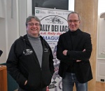 VARESE. PRESENTAZIONE 33° RALLY DEI LAGHI, VILLA RECALCATI NELLA FOTO ANDREA SABELLA, SILVESTRO PASCARELLA