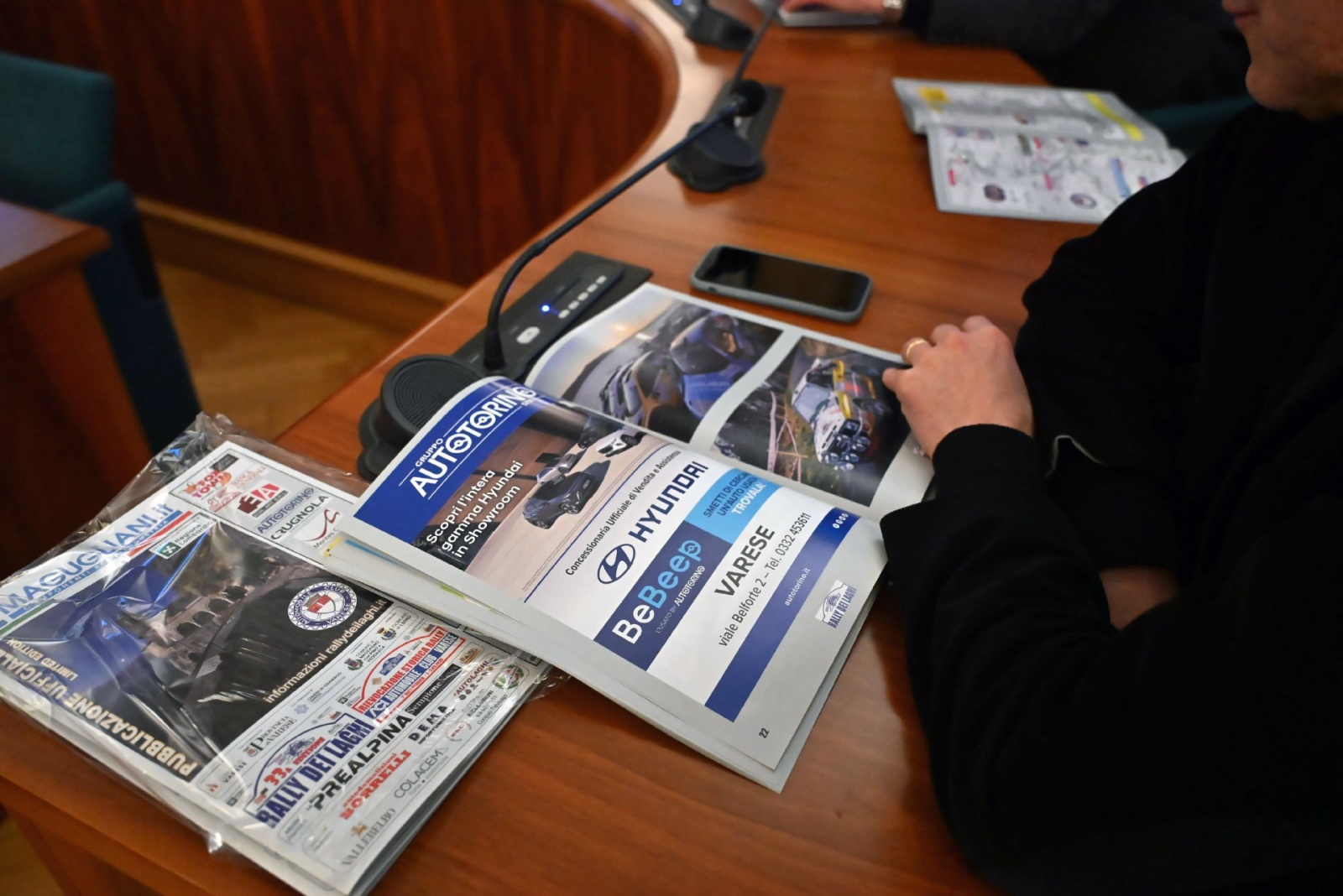 VARESE. PRESENTAZIONE 33° RALLY DEI LAGHI, VILLA RECALCATI NELLA FOTO