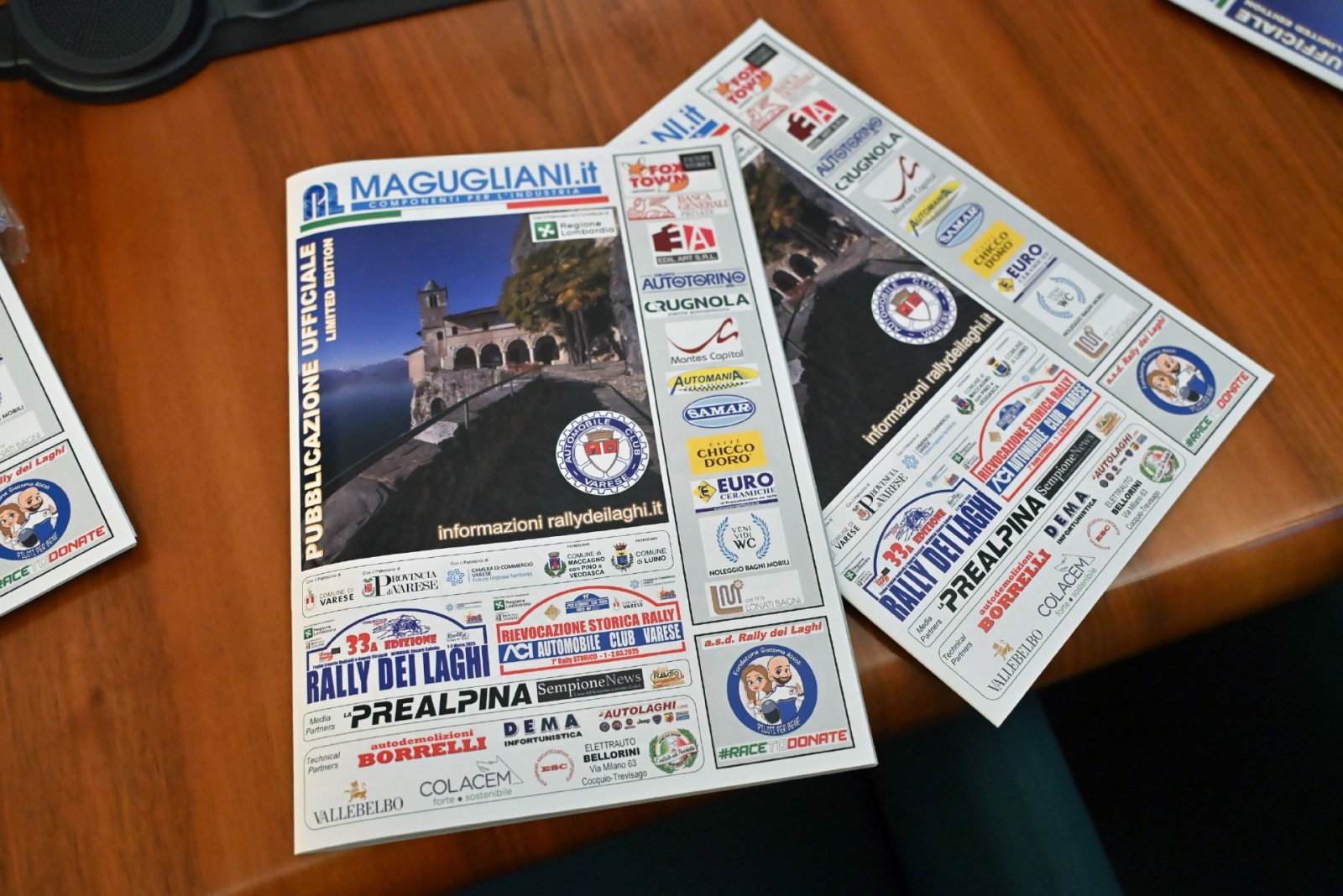 VARESE. PRESENTAZIONE 33° RALLY DEI LAGHI, VILLA RECALCATI NELLA FOTO