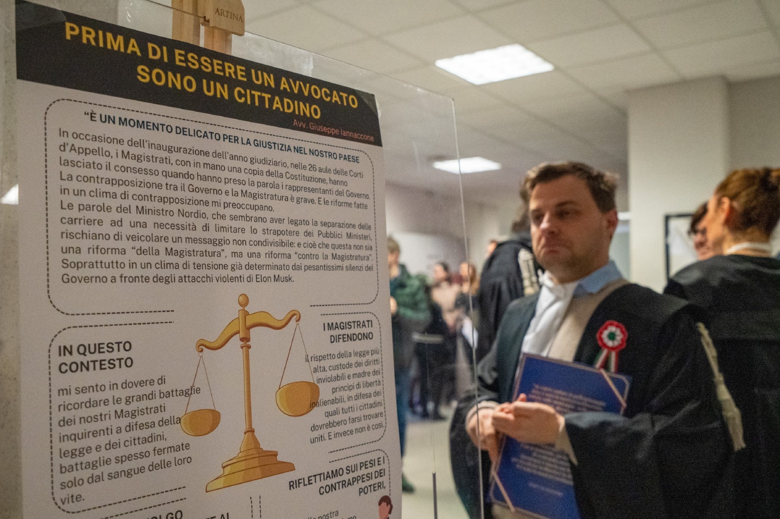 BUSTO ARSIZIO TRIBUNALE SCIOPERO DEI MAGISTRATI