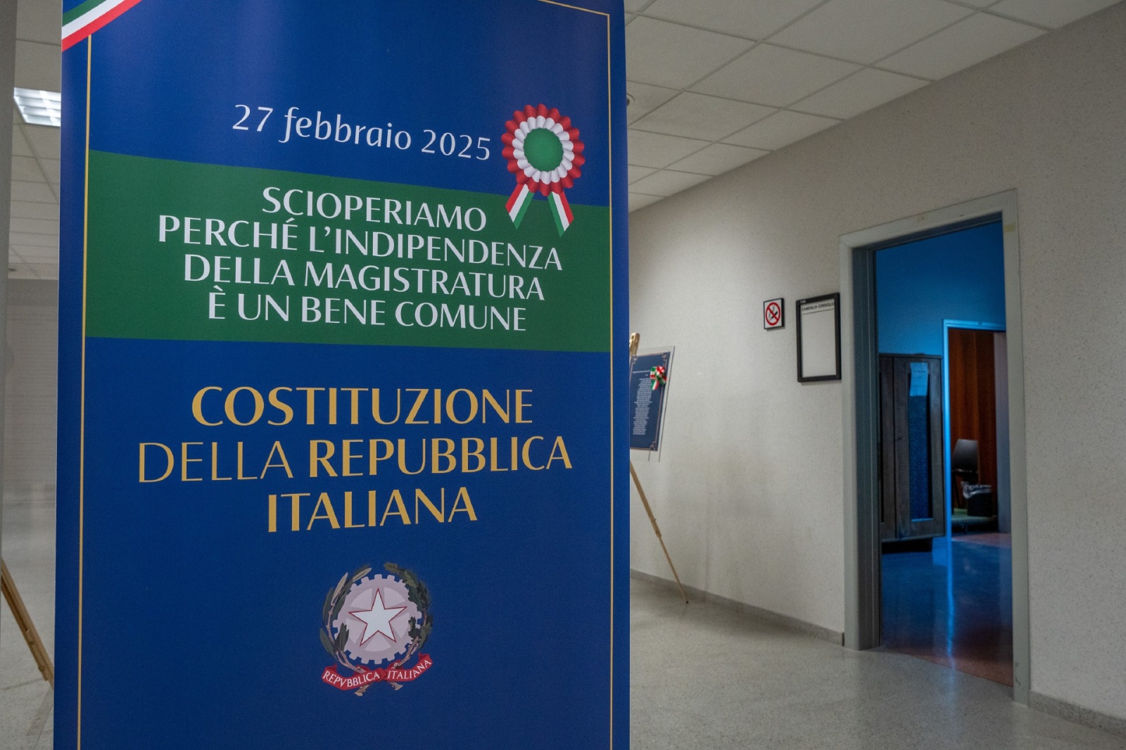 BUSTO ARSIZIO TRIBUNALE SCIOPERO DEI MAGISTRATI