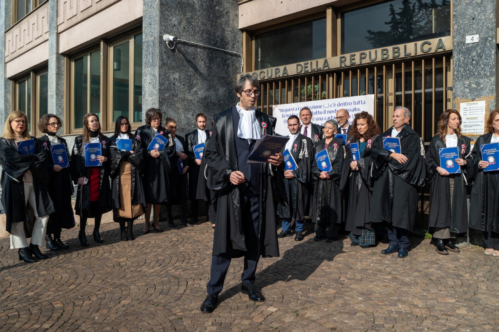BUSTO ARSIZIO TRIBUNALE SCIOPERO DEI MAGISTRATI