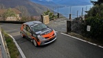 MACCAGNO. 33° RALLY DEI LAGHI. NELLA FOTO AUTO 29 IN ARRIVO A CAMPAGNANO SFONDO LAGO
