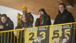 VARESE. HOCKEY IHL. SEMIFINALE CAMPIONATO GARA 2. HCMV VARESE-KALTERN CALDARO EISHOCKEY NELLA FOTO TIFOSI