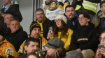 VARESE. HOCKEY IHL. SEMIFINALE CAMPIONATO GARA 2. HCMV VARESE-KALTERN CALDARO EISHOCKEY NELLA FOTO TIFOSI