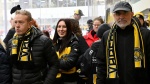 VARESE. HOCKEY IHL. SEMIFINALE CAMPIONATO GARA 2. HCMV VARESE-KALTERN CALDARO EISHOCKEY NELLA FOTO TIFOSI
