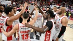 VARESE. BASKET LBA. OPENJOBMETIS VARESE-GIVOVA SCAFATI NELLA FOTO FINALE