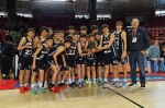 VARESE BASKET TORNEO GARBOSI 2025 FINALI UNDER 14 E PREMIAZIONI - PALAZZETTO ITELYUM ARENA NELLA FOTO VINCITRICE FINALE UNDER 14 URANIA MILANO