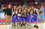 VARESE BASKET TORNEO GARBOSI 2025 FINALI UNDER 14 E PREMIAZIONI - PALAZZETTO ITELYUM ARENA NELLA FOTO PREMIAZIONE BASKET ACADEMY TICINO SECONDA UNDER 13