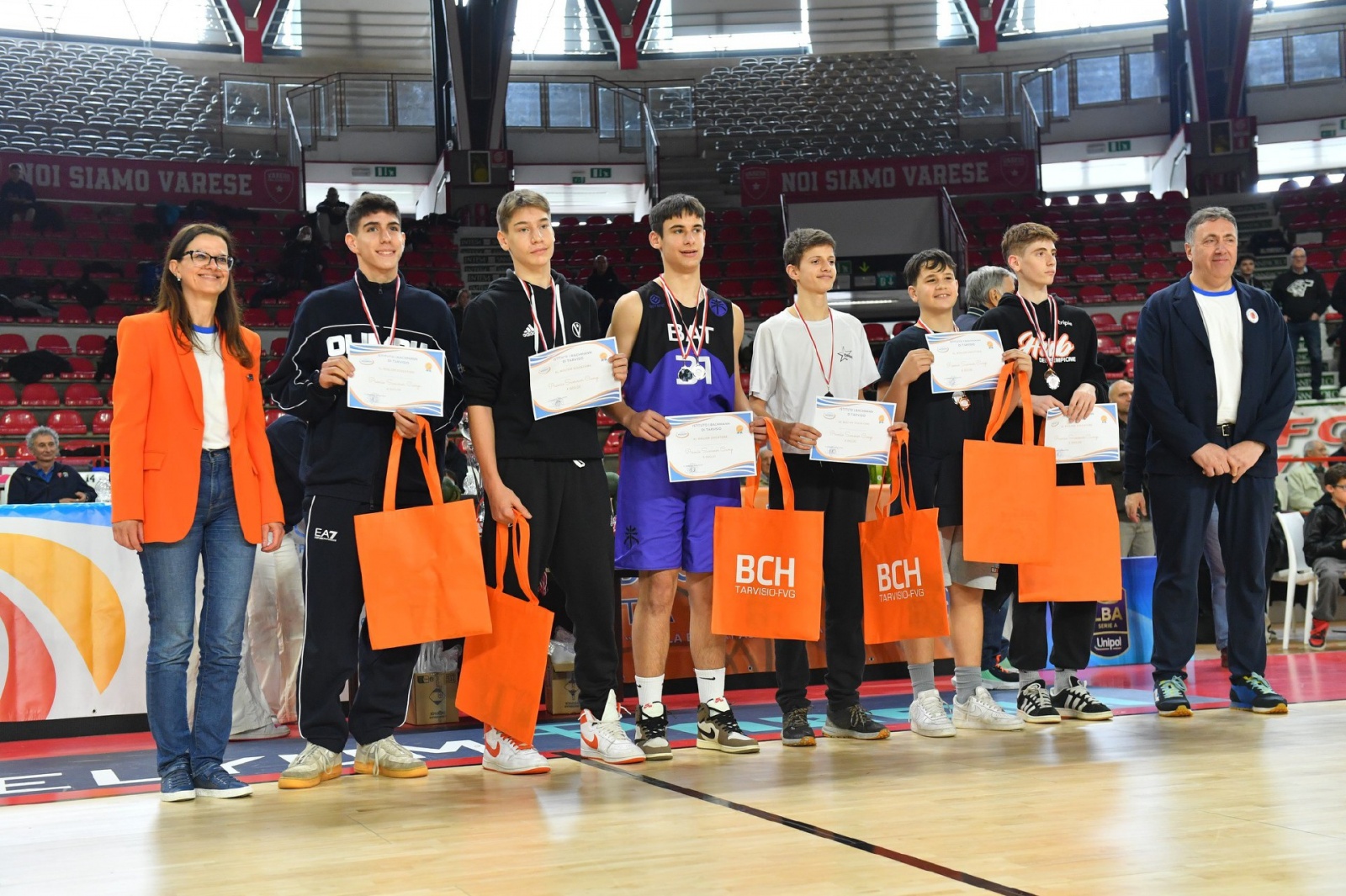 VARESE BASKET TORNEO GARBOSI 2025 FINALI UNDER 14 E PREMIAZIONI - PALAZZETTO ITELYUM ARENA