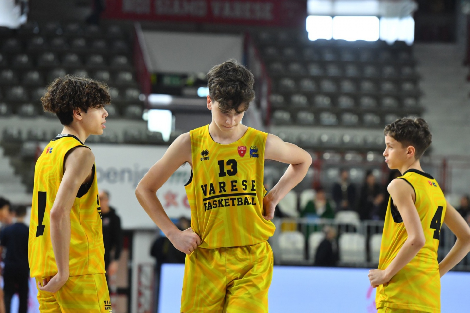 VARESE BASKET TORNEO GARBOSI 2025 FINALI UNDER 14 E PREMIAZIONI - PALAZZETTO ITELYUM ARENA NELLA FOTO FINALE UNDER 14 VARESE BASKETBALL VS. URANIA MILANO