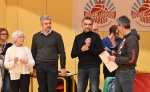 MALNATE. FINALE E PREMIAZIONI TORNEO GIOVANI LEGGENDE 2025 E MEMORIAL SANDRO GALLEANI NELLA FOTO ARGIERI BASKET SIAMO NOI CON FAMIGLIA GALLEANI