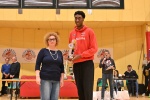 MALNATE. FINALE E PREMIAZIONI TORNEO GIOVANI LEGGENDE 2025 E MEMORIAL SANDRO GALLEANI NELLA FOTO MVP TROFEO FRANCO ZANETTI A RONNY EWANKE