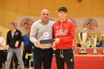 MALNATE. FINALE E PREMIAZIONI TORNEO GIOVANI LEGGENDE 2025 E MEMORIAL SANDRO GALLEANI NELLA FOTO MIGLIOR DIFENSORE MARCO FRANCESCHETTI VARESE BASKET