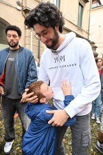 VARESE. FESTA OPENJOBMETIS PALLACANESTRO VARESE AL CAFFEÕ BROLETTO NELLA FOTO ALVITI
