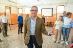 ARCISATE ELEZIONI COMUNALI 2025 NELLA FOTO NUOVO SINDACO ANTONINO CENTORRINO FESTEGGIA
