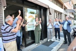 CASTELLANZA. ELEZIONI AMMINISTRATIVE 2025. ELETTO SINDACO CRISTINA BORRONI, FESTEGGIAMENTI IN SEDE PARTITO/LISTA E VARIE IN MUNICIPIO