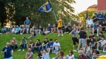 VARESE MAXISCHERMO A VILLA RECALCATI PER LA FINALE DI CHAMPIONS LEAGUE 2025 INTER VS. PSG NELLA FOTO