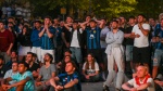 VARESE MAXISCHERMO A VILLA RECALCATI PER LA FINALE DI CHAMPIONS LEAGUE 2025 INTER VS. PSG NELLA FOTO DELUSIONE TIFOSI INTER