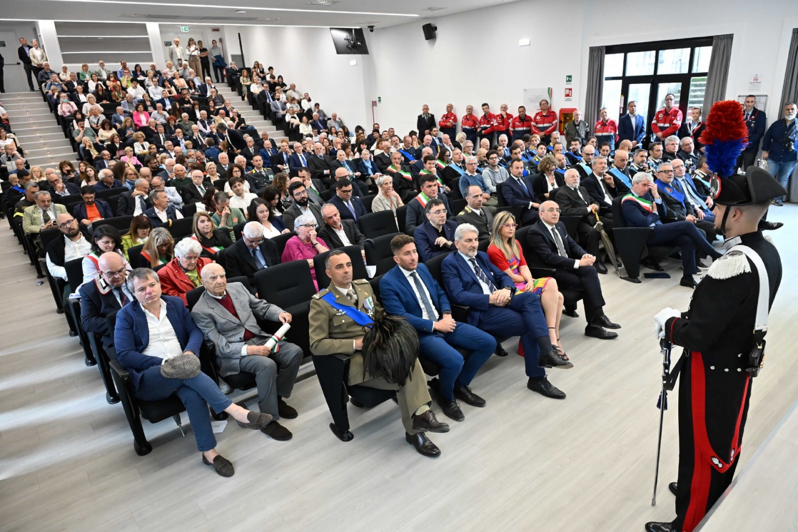 VARESE. FESTA DELLA REPUBBLICA 2025, 2 GIUGNO. NELLA FOTO AULA MAGNA, ONORIFICENZE