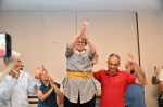 SARONNO BALLOTTAGGIO AZZI PAGANI ELEZIONI 2025 NELLA FOTO SEDE PD ILARIA PAGANI NUOVO SINDACO