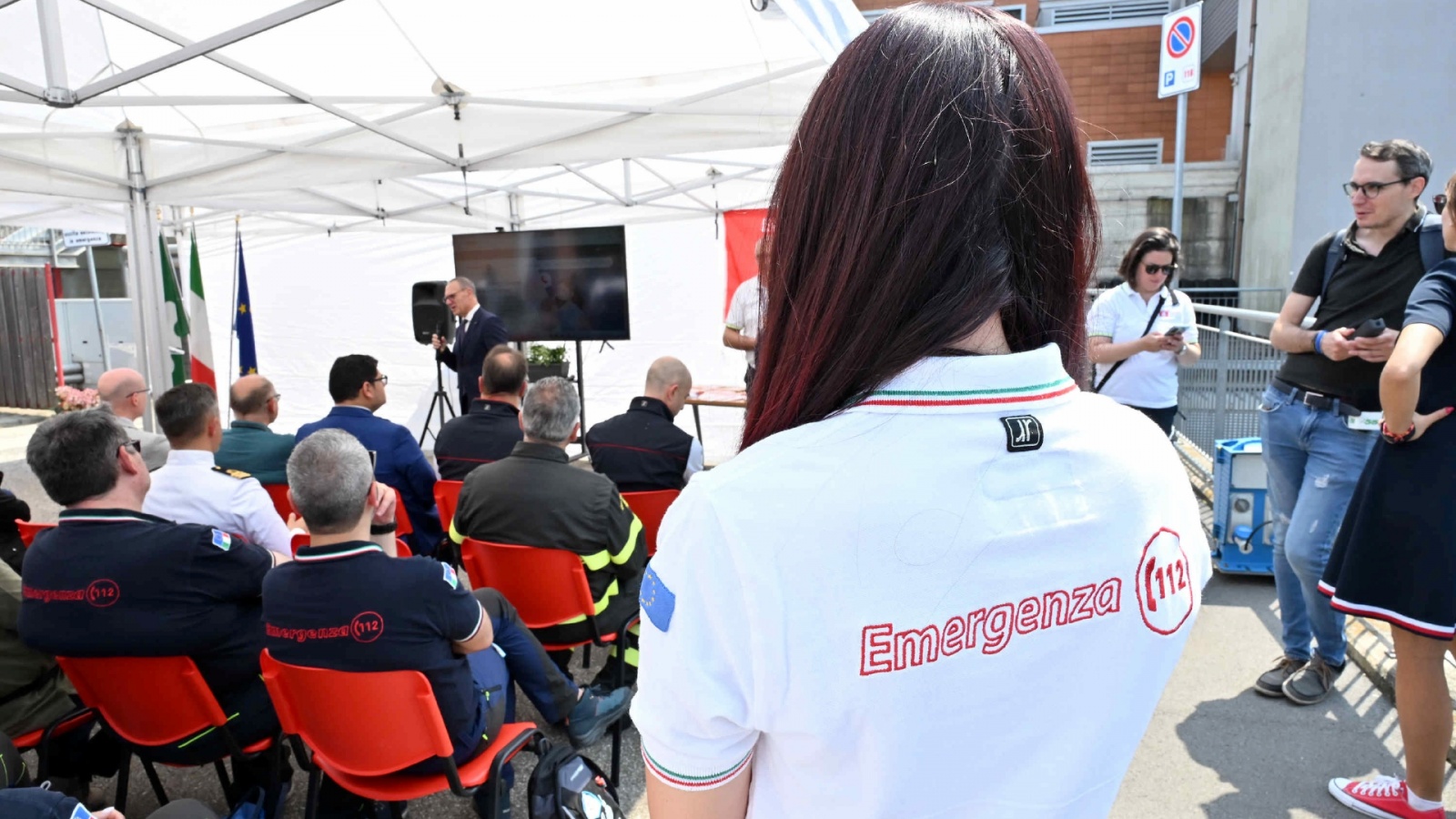 VARESE. PRESENTAZIONE BILANCIO AREU E FESTEGGIAMENTI PER 15 NUMERO UNICO DÕEMERGENZA, NUE IN SEDE AREU, OSPEDALE DI CIRCOLO NELLA FOTO