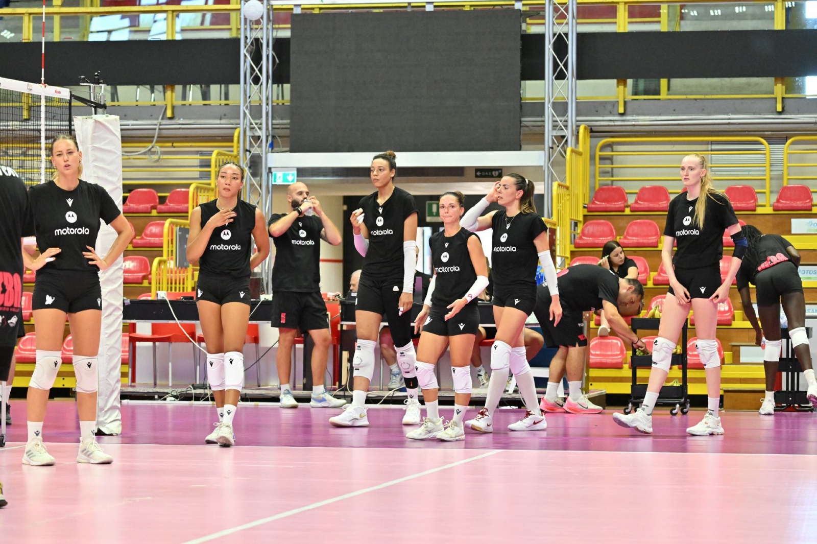 BUSTO ARSIZIO RADUNO ALLENAMENTO UYBA VOLLEY BUSTO NELLA FOTO