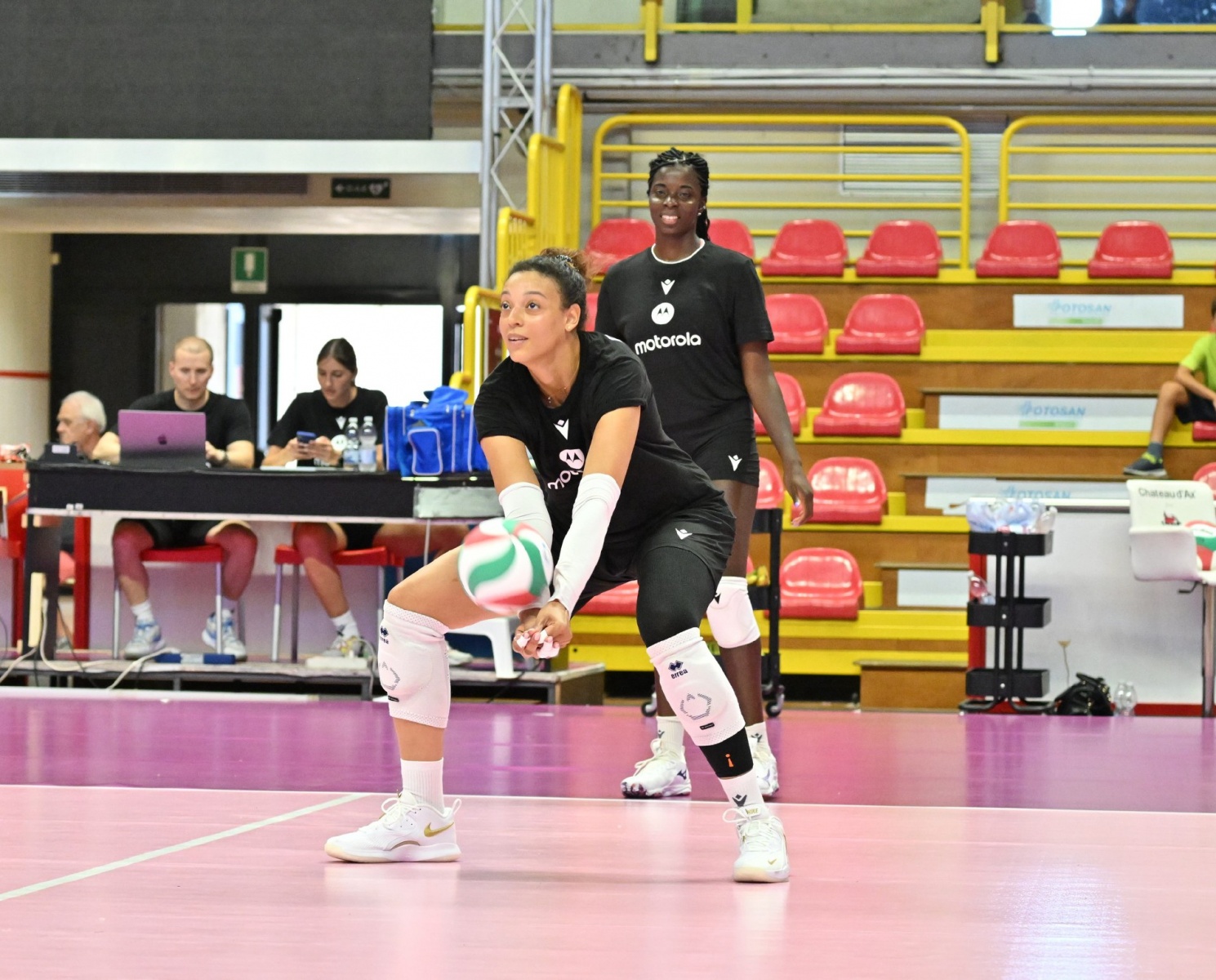 BUSTO ARSIZIO RADUNO ALLENAMENTO UYBA VOLLEY BUSTO NELLA FOTO