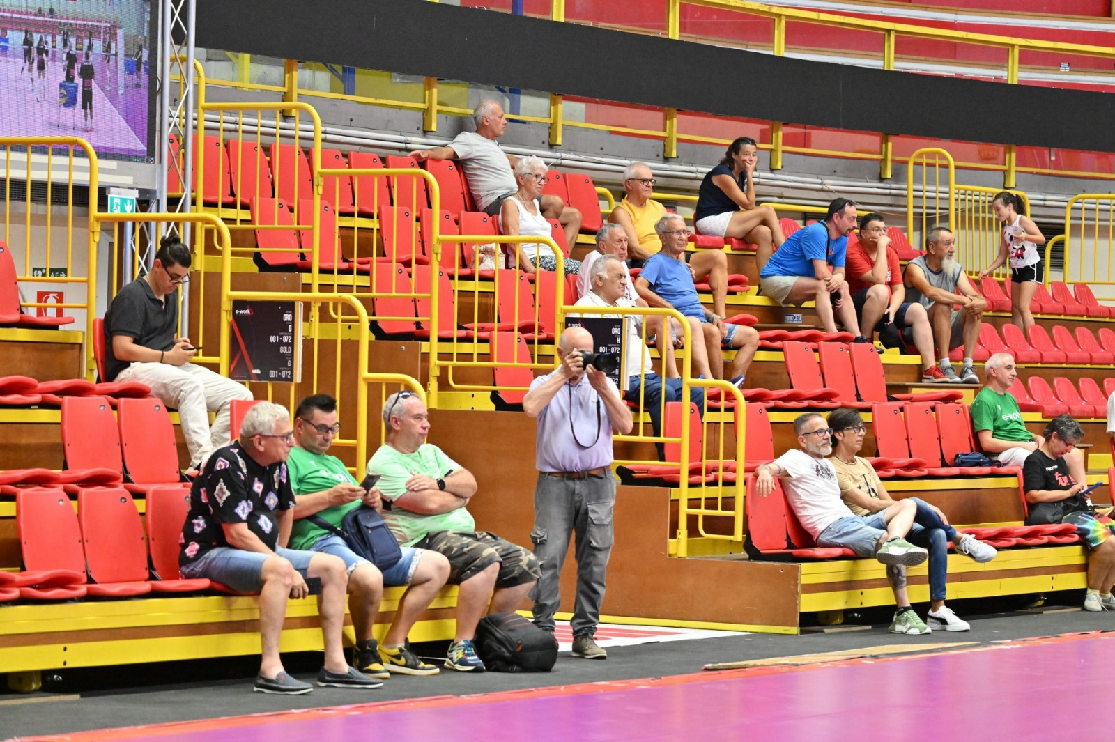 BUSTO ARSIZIO RADUNO ALLENAMENTO UYBA VOLLEY BUSTO NELLA FOTO PUBBLICO