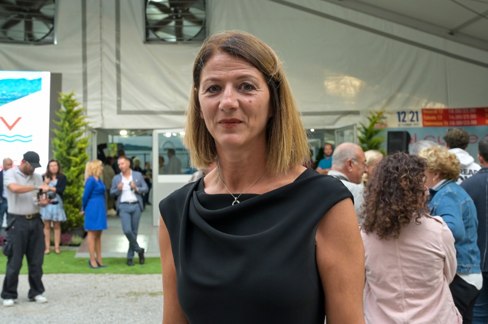VARESE SCHIRANNA INAUGURAZIONE FIERA DI VARESE 2025 NELLA FOTO IVANA PERUSIN