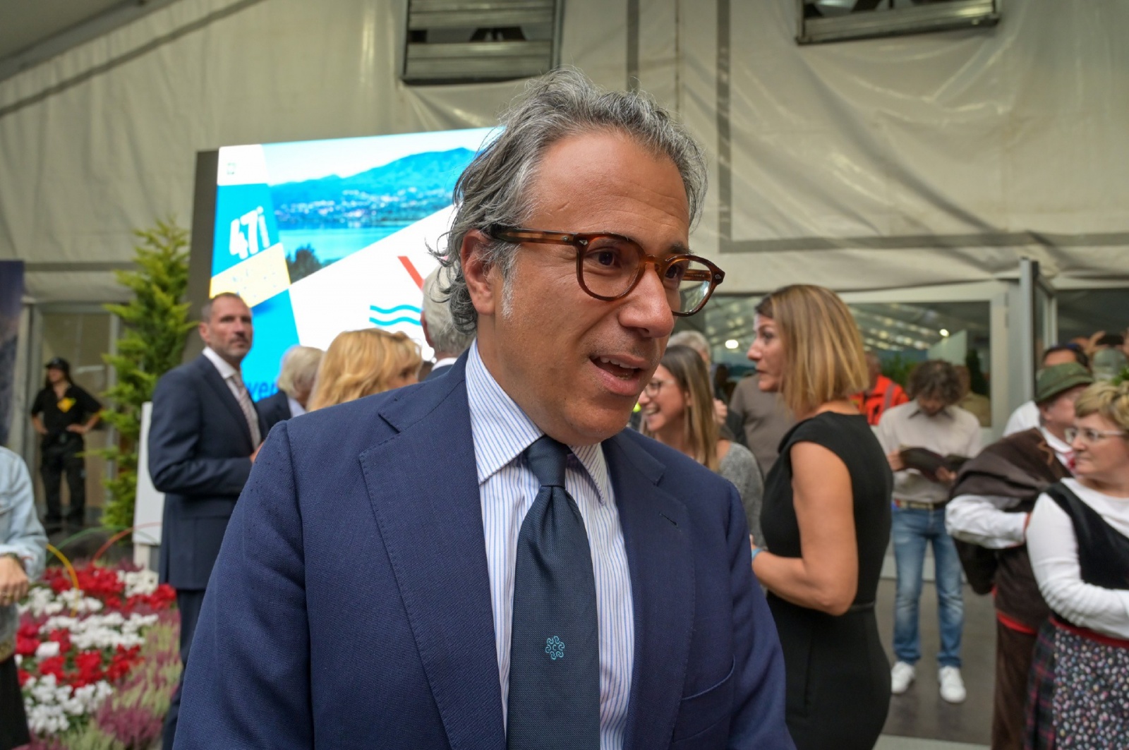 VARESE SCHIRANNA INAUGURAZIONE FIERA DI VARESE 2025 NELLA FOTO MAURO VITIELLO