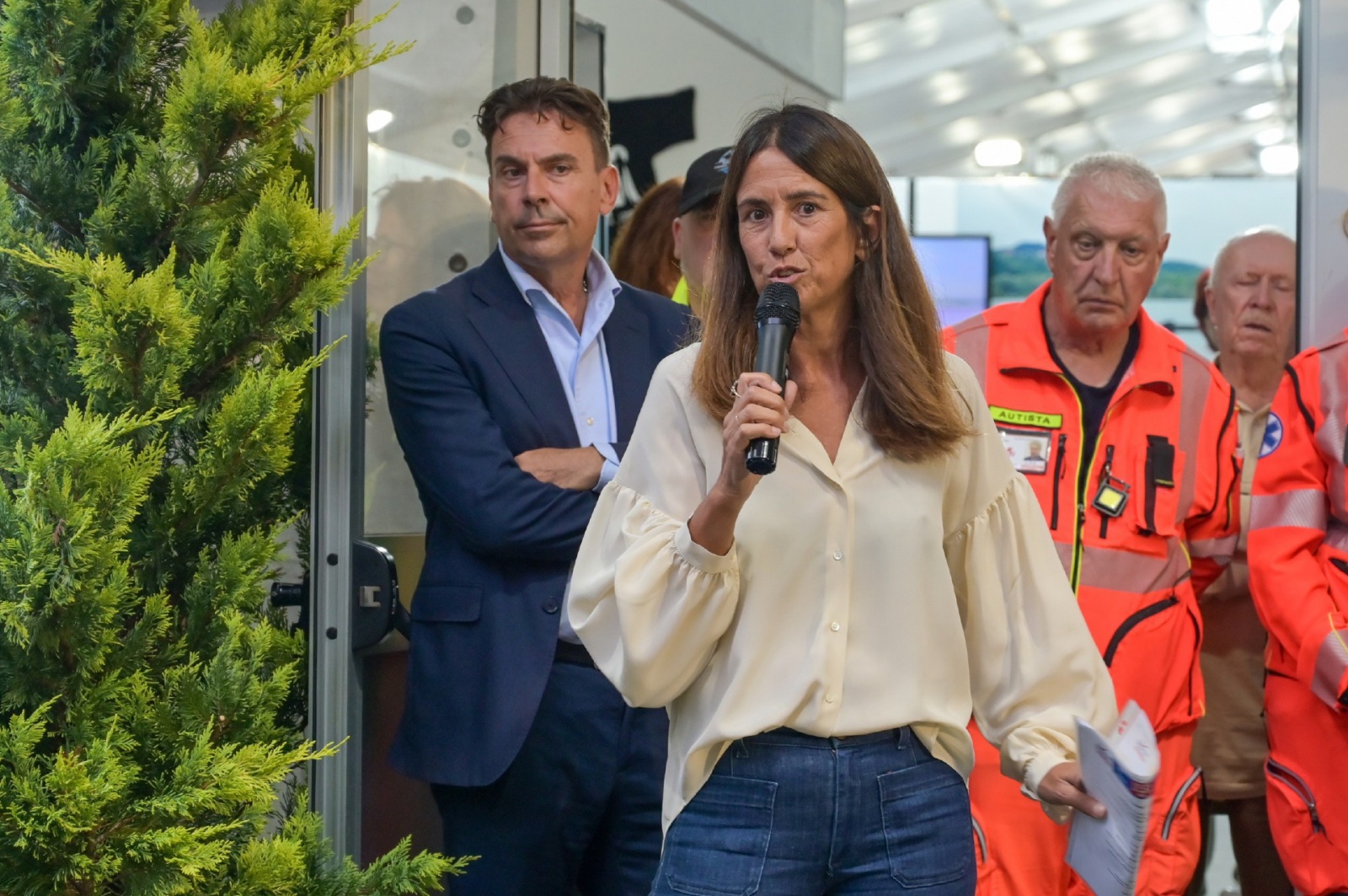 VARESE SCHIRANNA INAUGURAZIONE FIERA DI VARESE 2025 NELLA FOTO MICHELA FERRO