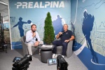 VARESE. DIRETTA DALLO STAND PREALPINA IN FIERA. LUCA BROGGINI INTERVISTA GIOVANNI CALABRESE. FOTO ANCHE CON SIGNORA DANIELA BRAMATI FERRARIO
