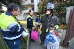 Cornaredo, incendio palazzina in via Cairoli, tre morti e abitanti evacuati - 11 ottobre 2025 - foto Spf/Ansa