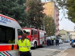 Un incendio in una palazzina di quattro piani ha causato la morte di tre persone, la scorsa notte, a Cornaredo, nel Milanese, 11 ottobre 2025. A perdere la vita nell'incendio sono stati un uomo e una donna, rispettivamente di 88 e 85 anni, anziani genitor