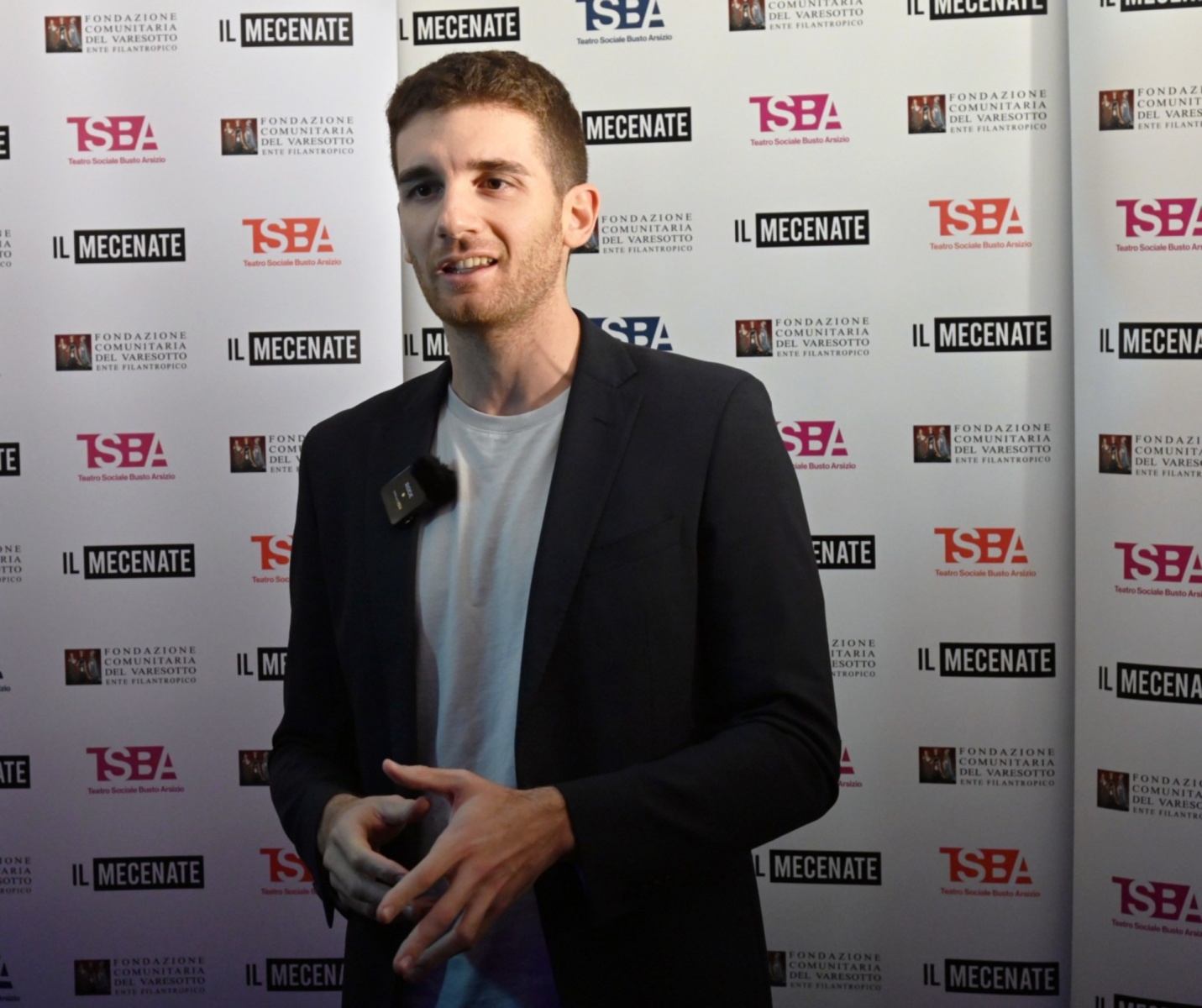 BUSTO ARSIZIO INAUGURAZIONE STAGIONE TEATRALE TEATRO SOCIALE NELLA FOTO ENRICO PAGANO