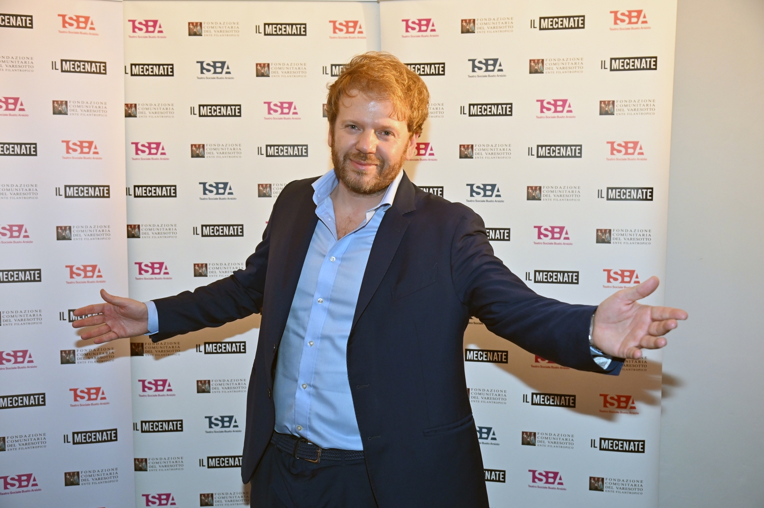 BUSTO ARSIZIO INAUGURAZIONE STAGIONE TEATRALE TEATRO SOCIALE NELLA FOTO FEDERICO ZANANDREA DIRETTORE ARTISTICO