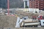VARESE. PROSEGUONO I LAVORI AL CANTIERE EX AERMACCHI FUTURO CENTRO COMMERCIALE TIGROS