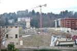VARESE. PROSEGUONO I LAVORI AL CANTIERE EX AERMACCHI FUTURO CENTRO COMMERCIALE TIGROS