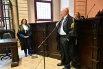 VARESE. GIURAMENTO NUOVA PRESIDENTE TRIBUNALE, MARIOLINA PANASITI NELLA FOTO INTERVENTO PROCURATORE GUSTAPANE