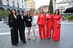 VARESE. EVENTO BENEFICO C.A.O.S. ORGANIZZATO DA ANNA DEL BAR RISTORANTE BASILICO PER LA PROIEZIONE DE ÒIL DIAVOLO VESTE PRADA 2Ó CON ADELE PATRINI, PROF.SSA FRANCESCA ROVERA E EMANUELE MONTI AL MIV, MULTISALA VARESE