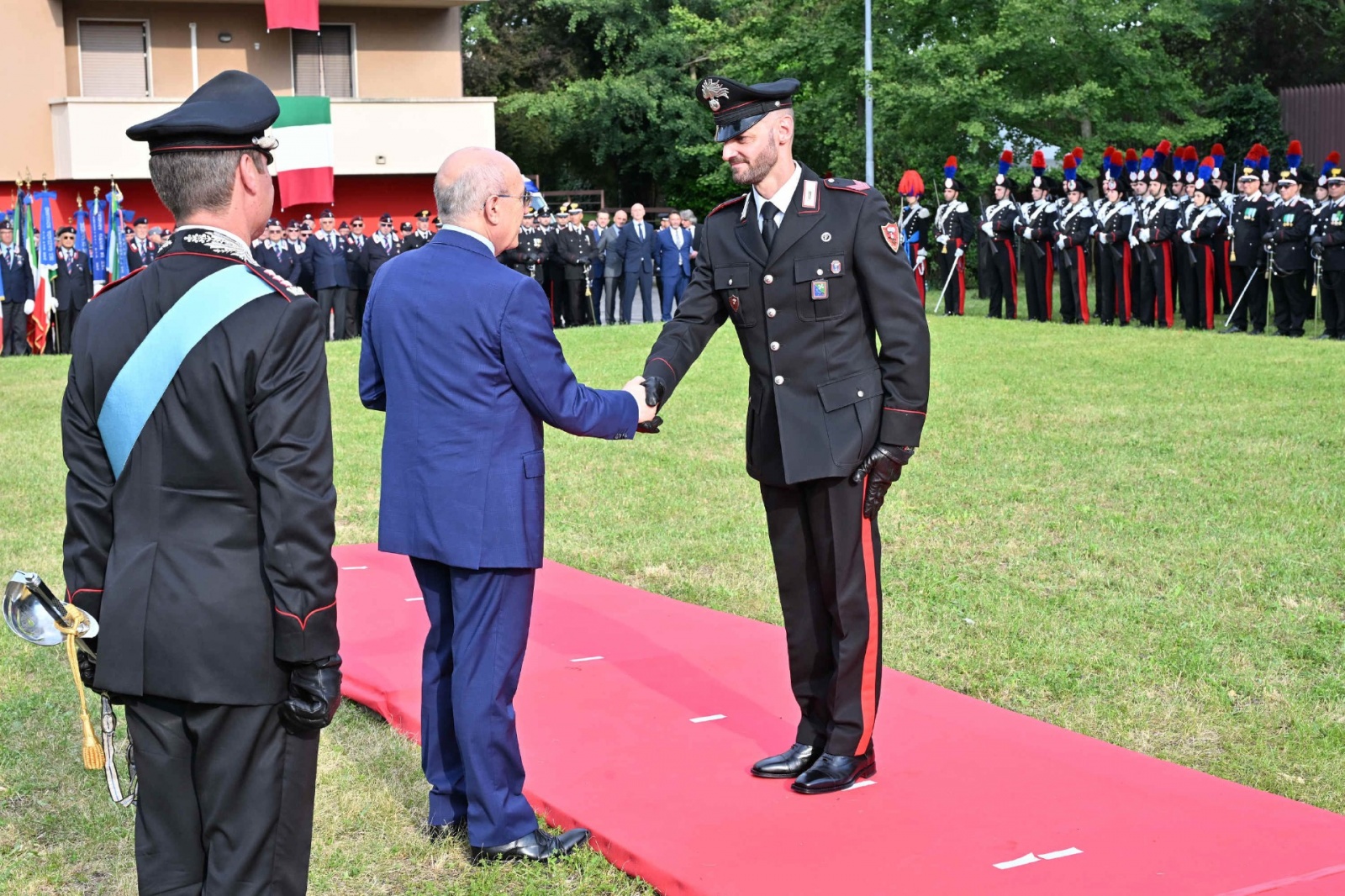 VARESE. FESTA ARMA DEI CARABINIERI 2026 PRESSO IL COMANDO PROVINCIALE DI VIA SAFFI ALLA PRESENZA DEL COLONNELLO MARCO GAGLIARDO, PREFETTO SALVATORE PASQUARIELLO, GOVERNATORE ATTILIO FONTANA