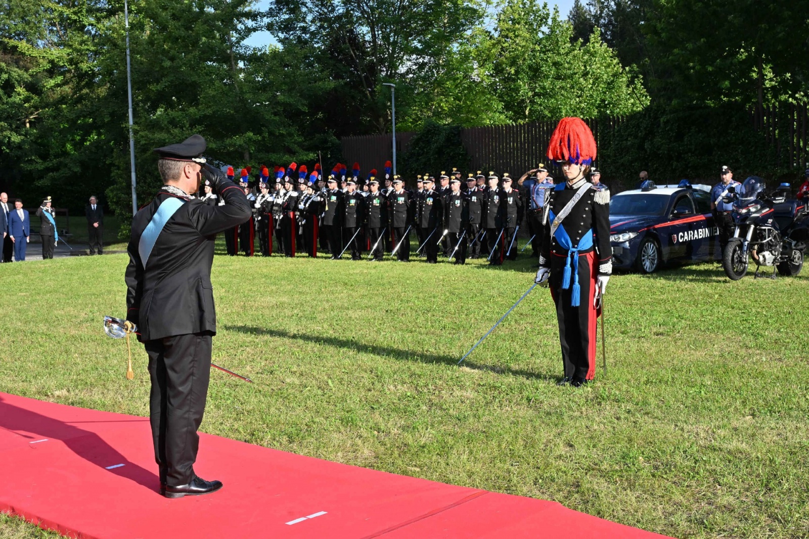 VARESE. FESTA ARMA DEI CARABINIERI 2026 PRESSO IL COMANDO PROVINCIALE DI VIA SAFFI ALLA PRESENZA DEL COLONNELLO MARCO GAGLIARDO, PREFETTO SALVATORE PASQUARIELLO, GOVERNATORE ATTILIO FONTANA