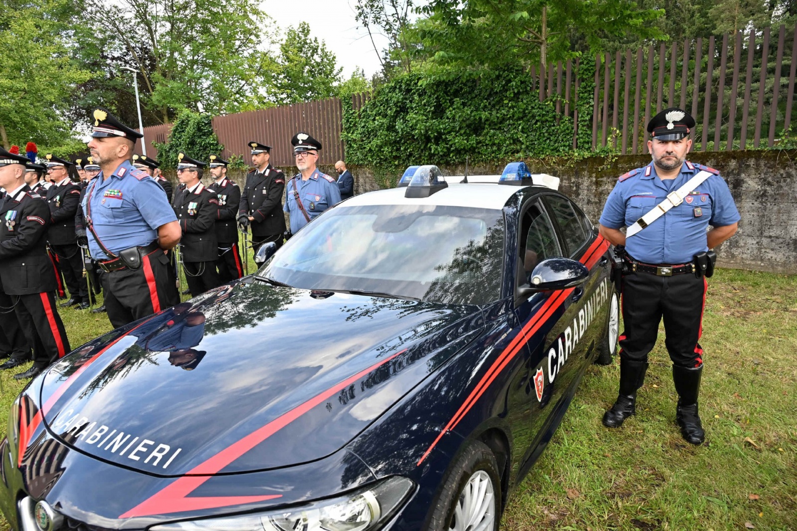VARESE. FESTA ARMA DEI CARABINIERI 2026 PRESSO IL COMANDO PROVINCIALE DI VIA SAFFI ALLA PRESENZA DEL COLONNELLO MARCO GAGLIARDO, PREFETTO SALVATORE PASQUARIELLO, GOVERNATORE ATTILIO FONTANA