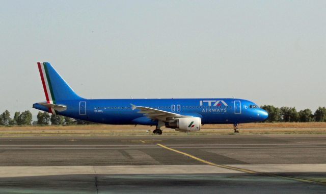 Ultimo volo di Ita Airways a Malpensa