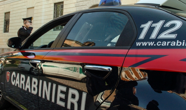 L’intervento dei Carabinieri di Cassano Magnago (Foto Archivio)