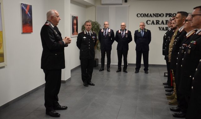 Il comandante generale dell’Arma in visita a Varese