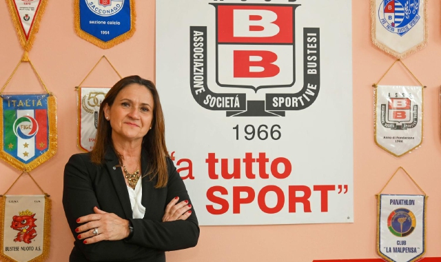 La direttrice di ACOF e presidente dell’Associazione delle Società Sportive Bustesi Cinzia Ghisellini (Foto Redazione)