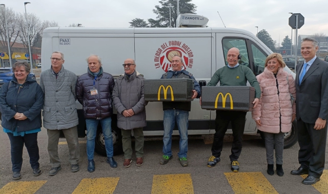 Castellanza: McDonald’s dona pasti alla Mensa del Padre Nostro